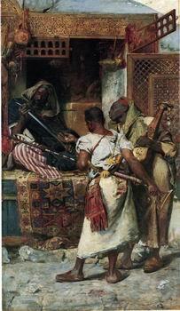 unknow artist Arab or Arabic people and life. Orientalism oil paintings  434 oil painting picture